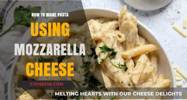 Crafting Cheesy Mozzarella Pasta: A Simple Guide