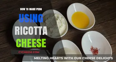 Ricotta Cheese Peda: Quick, Easy, and Delicious