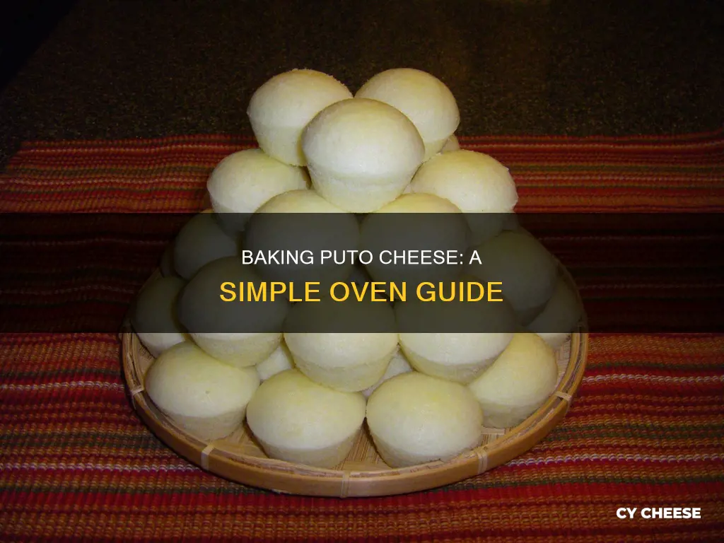 how to make puto cheese using oven