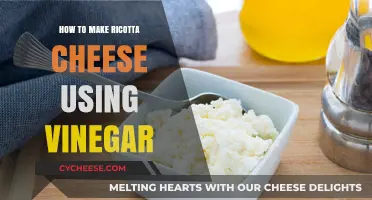 Making Ricotta Cheese: Vinegar's Magic