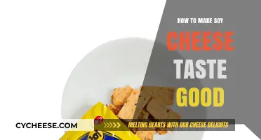 Soy Cheese: Enhancing the Taste Experience