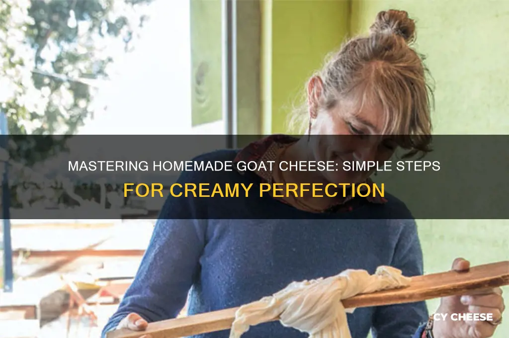 how to makegoat cheese