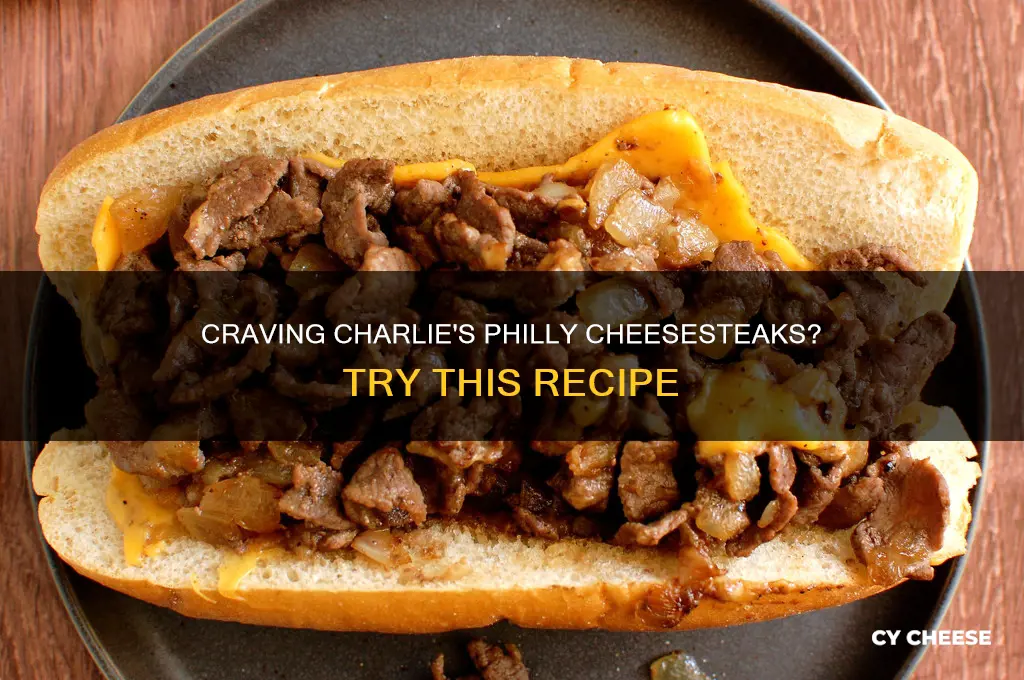 how to makephilly cheese steaks like charlies