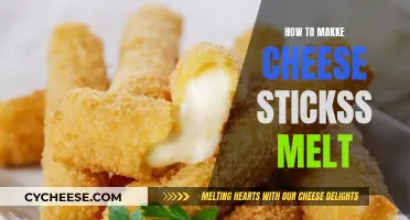 Making Cheesy, Melty, Deliciousness: Tips for Perfect Cheese Sticks