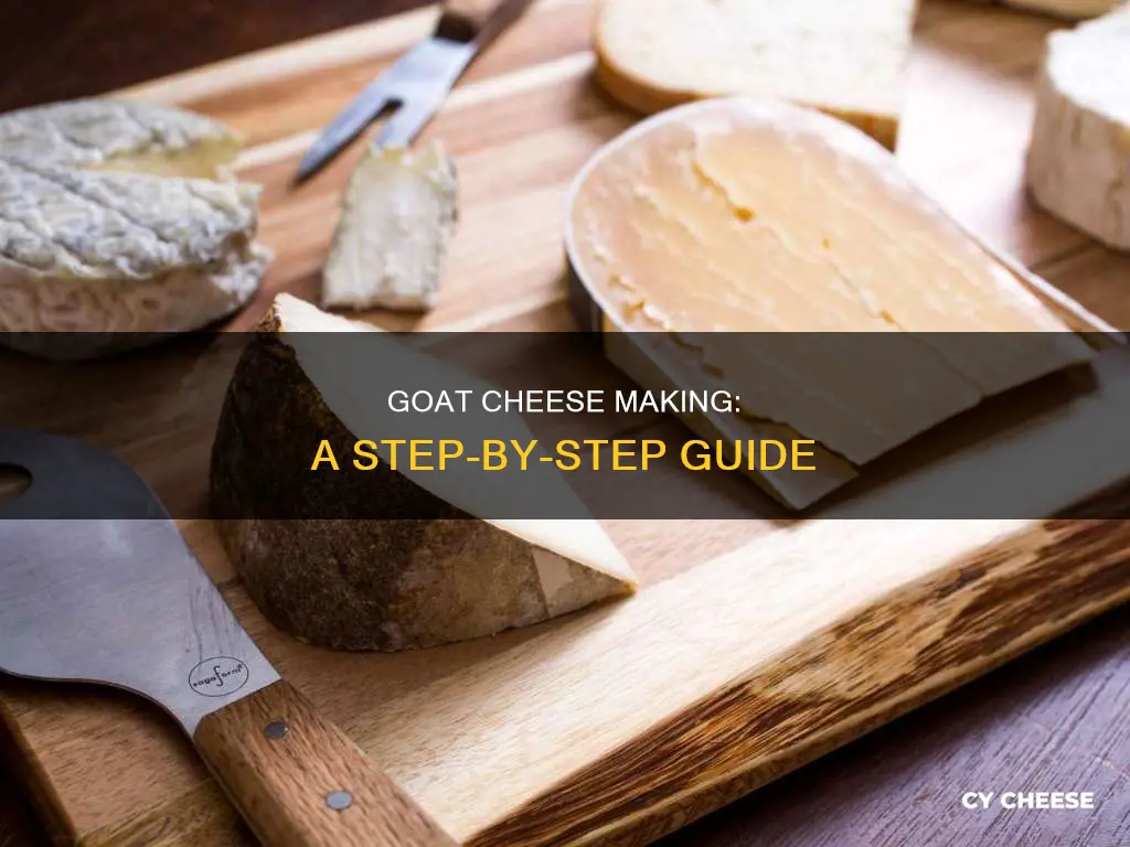 how to makr goat cheese