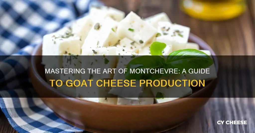 how to manufacture montchevre goat cheese