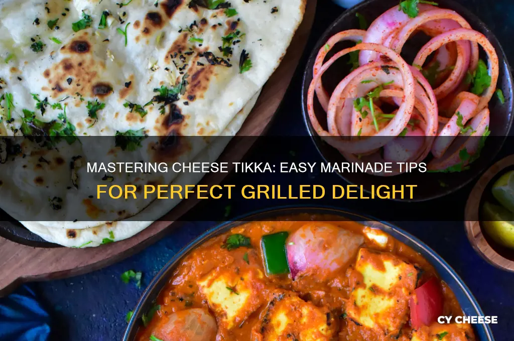 how to marinate cheese tikka