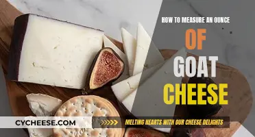 Measuring Goat Cheese: Ounces Simplified