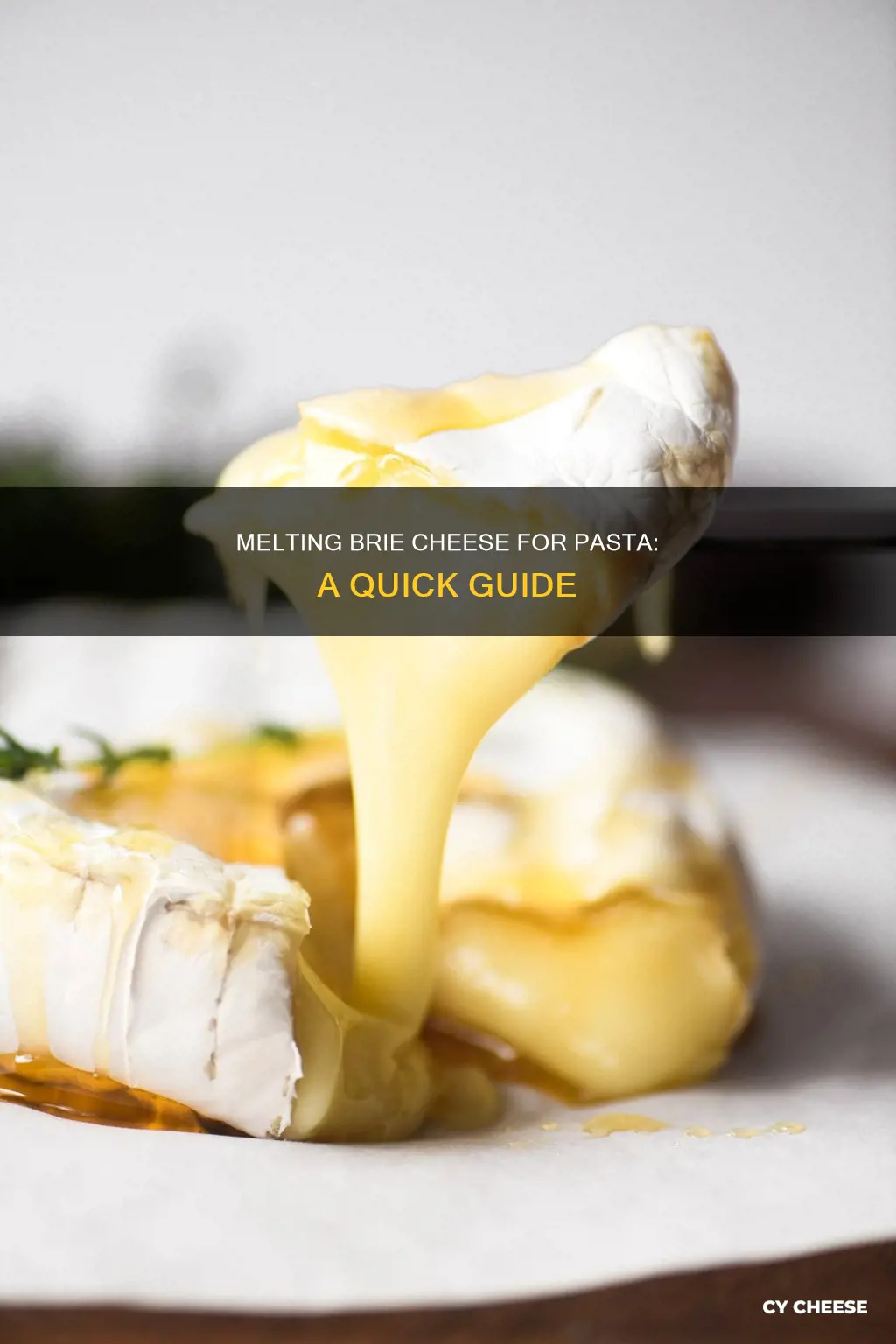 how to melt brie cheese for pasta