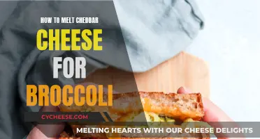 Cheesy Broccoli: Melting Cheddar Tips for a Delicious Dish