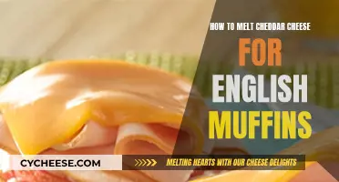 Cheesy English Muffin Delight: Tips for Perfect Cheddar Melting