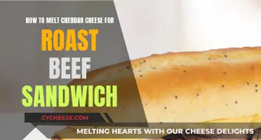 Mastering the Art of Melting Cheddar: The Perfect Roast Beef Sandwich