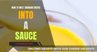 Melting Cheddar: Making a Smooth Sauce