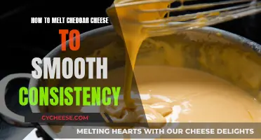 Master the Art of Cheddar Cheese Melting: Tips for a Smooth, Creamy Consistency