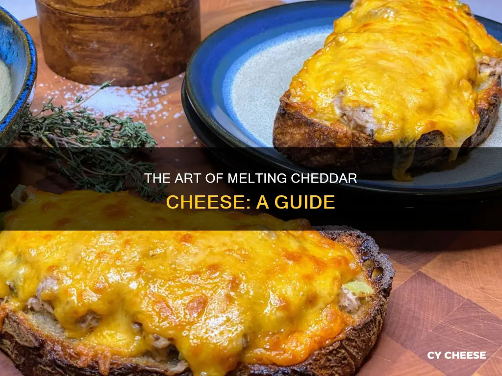 how to melt chedder cheese