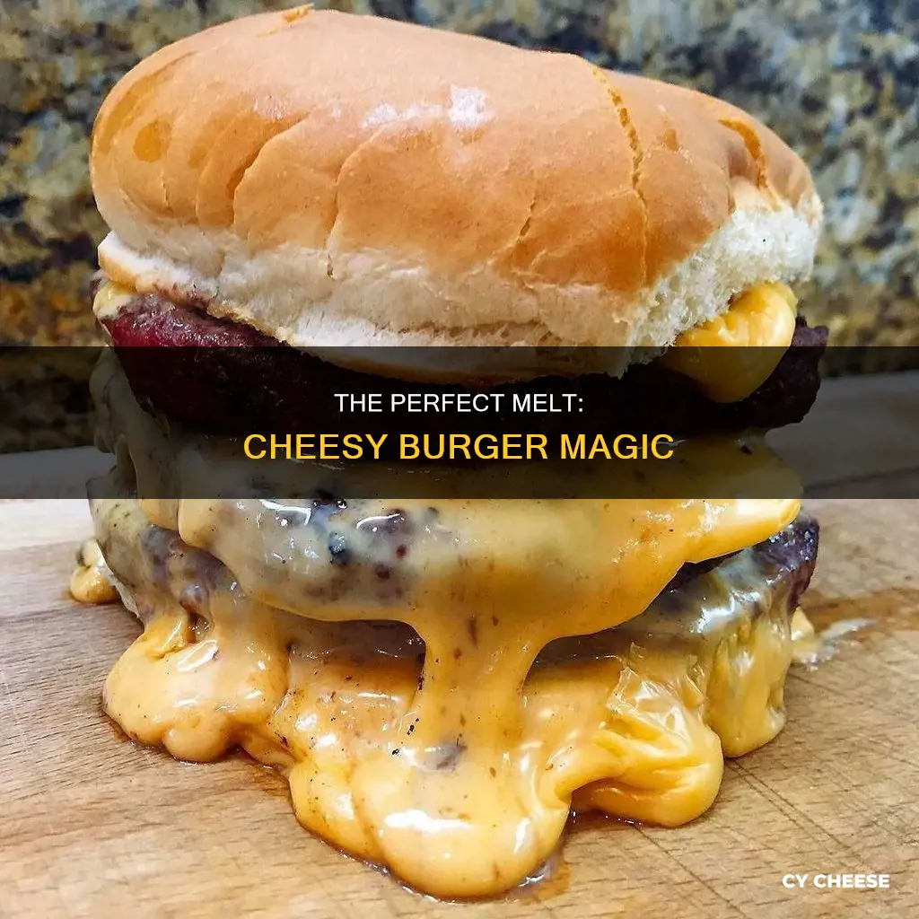 how to melt cheese for burger
