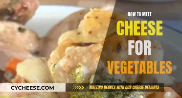 Melting Cheese on Veggies: Quick, Easy, and Delicious