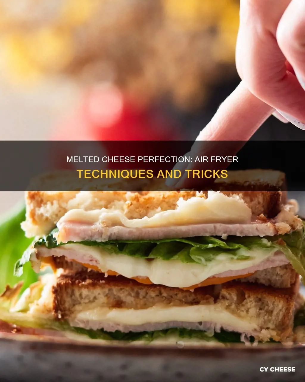 how to melt cheese in air fryer