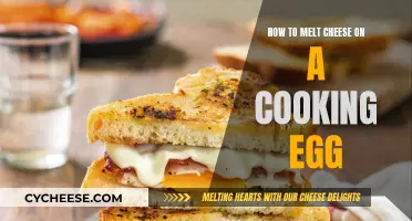 The Perfect Melty Cheese on Your Cooking Egg