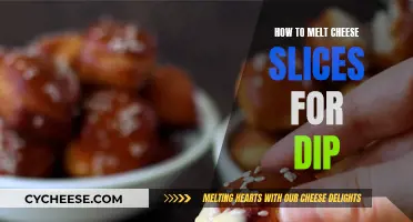 The Perfect Cheesy Dip: Melting Cheese Slices Effortlessly