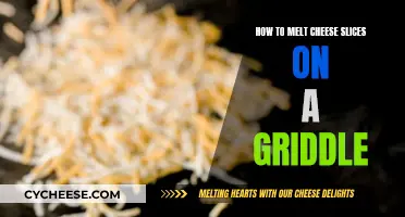 The Perfect Melt: Griddle Cheese Slices