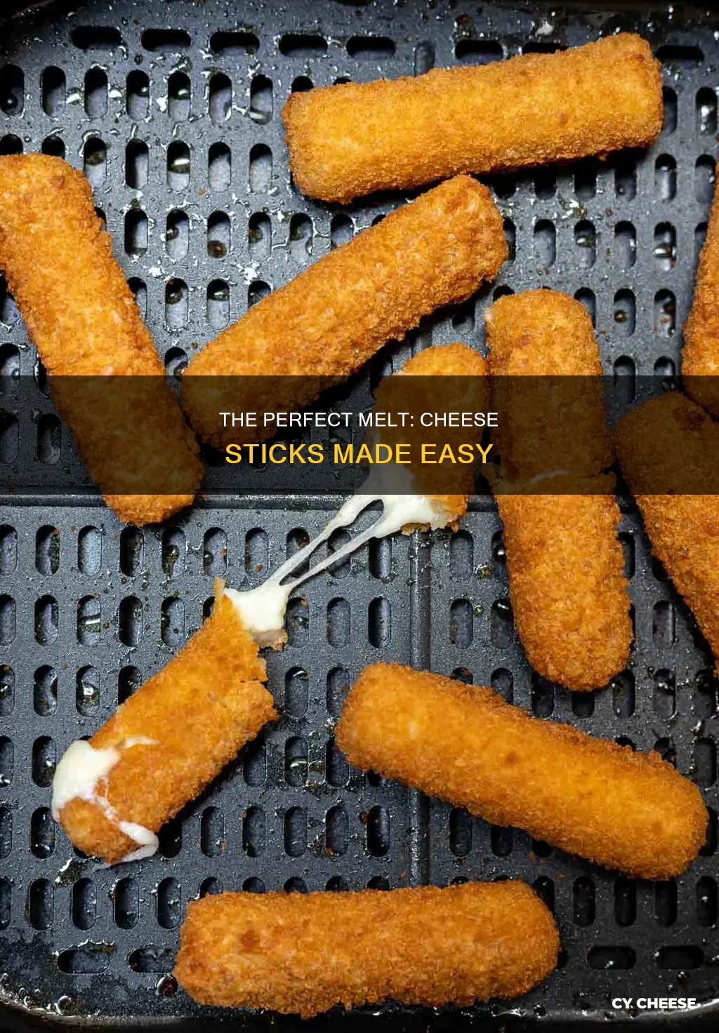 how to melt cheese sticks