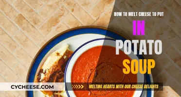 The Perfect Cheesy Potato Soup: Melting Cheese Secrets