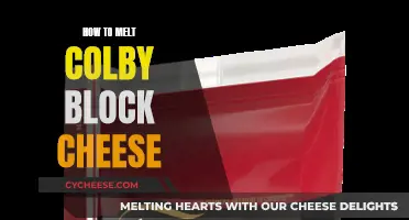 Melting Colby Block Cheese: Quick and Easy Methods