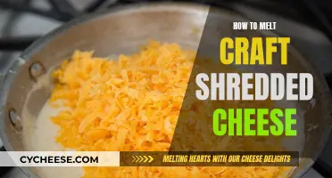 Quickly Melting Craft Shredded Cheese: Tips and Tricks