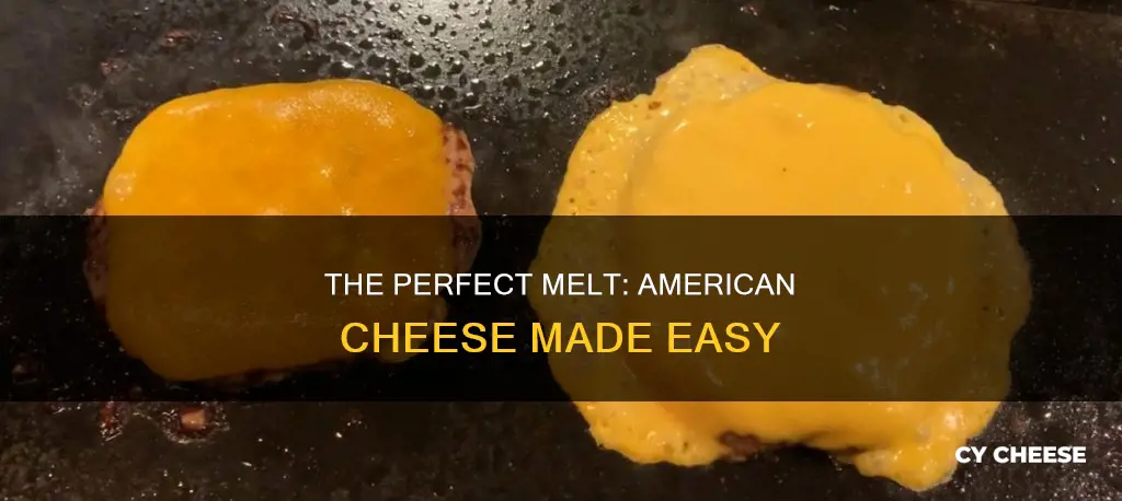 how to melt down american cheese
