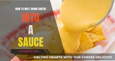 Creating a Cheesy Sauce: Melting Cheese Like a Pro
