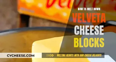 Melting Velveeta Cheese Blocks: A Quick Guide