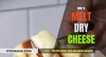 The Art of Melting Dry Cheese: Techniques and Tips