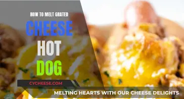 Melting Grated Cheese on Hot Dogs: Quick and Easy