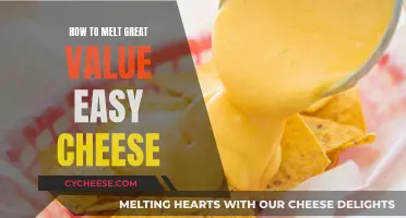 Melting Great Value Easy Cheese: A Quick Guide