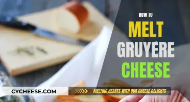 Melting Gruyère: A Guide to Perfectly Melty Cheese