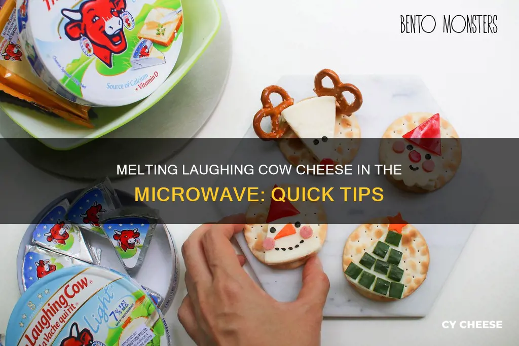 how to melt laughing cow cheese in microwave