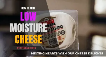 The Art of Melting Low-Moisture Cheese