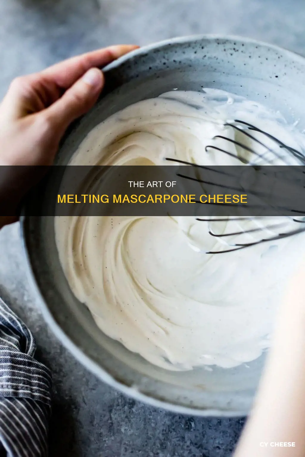 how to melt mascarpone cheese