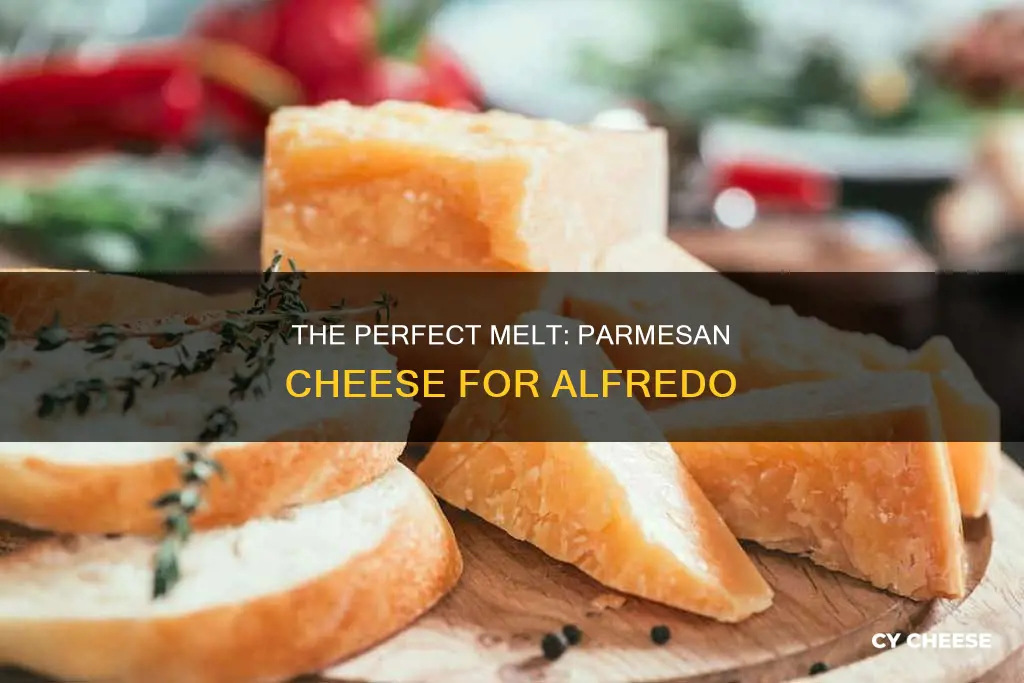 how to melt parmesan cheese for alfredo