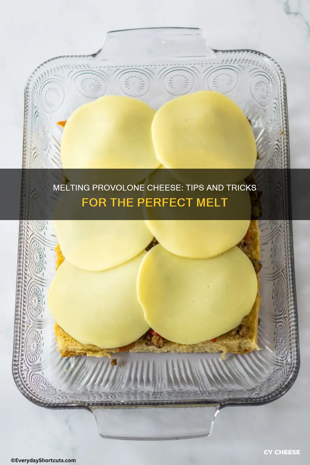 how to melt provolone cheese