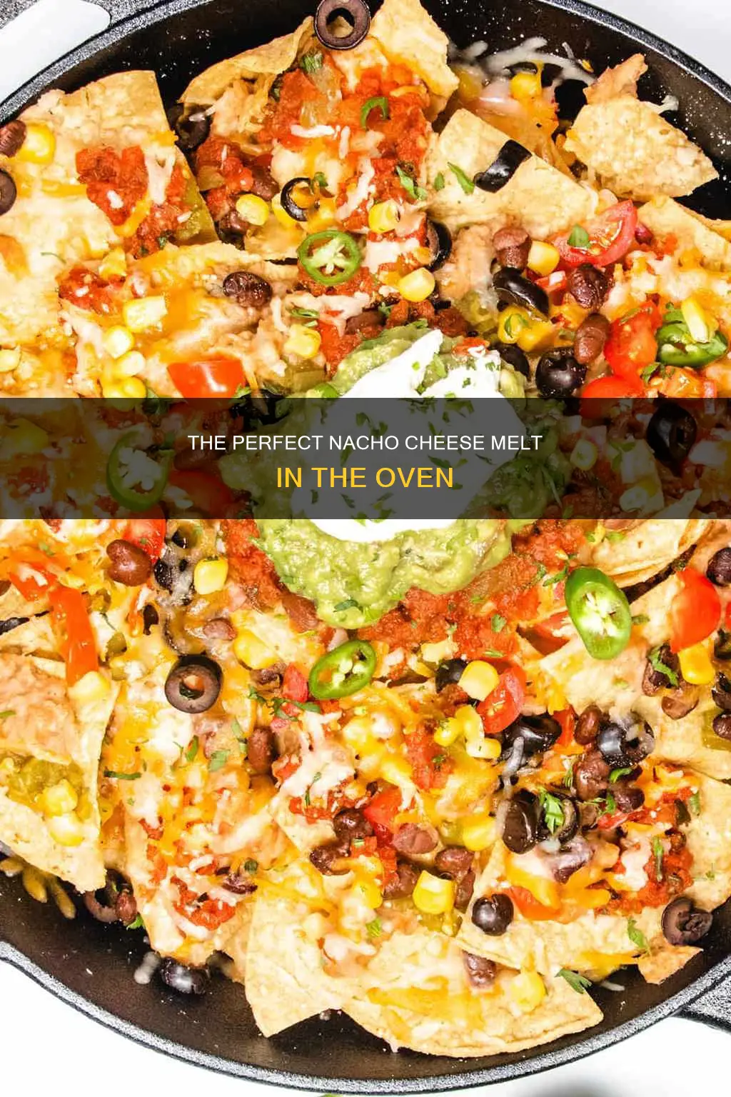 how to melt shredded cheese on nachos oven