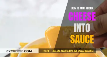 Melt Sliced Cheese in Sauce: Tips and Tricks