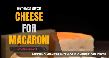 Melt Velveeta Cheese for Macaroni: The Ultimate Guide