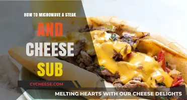 Perfectly Melty: Mastering the Art of Microwaving Steak and Cheese Subs