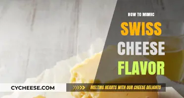 Mimicking Swiss Cheese: The Art of Flavor Perfection