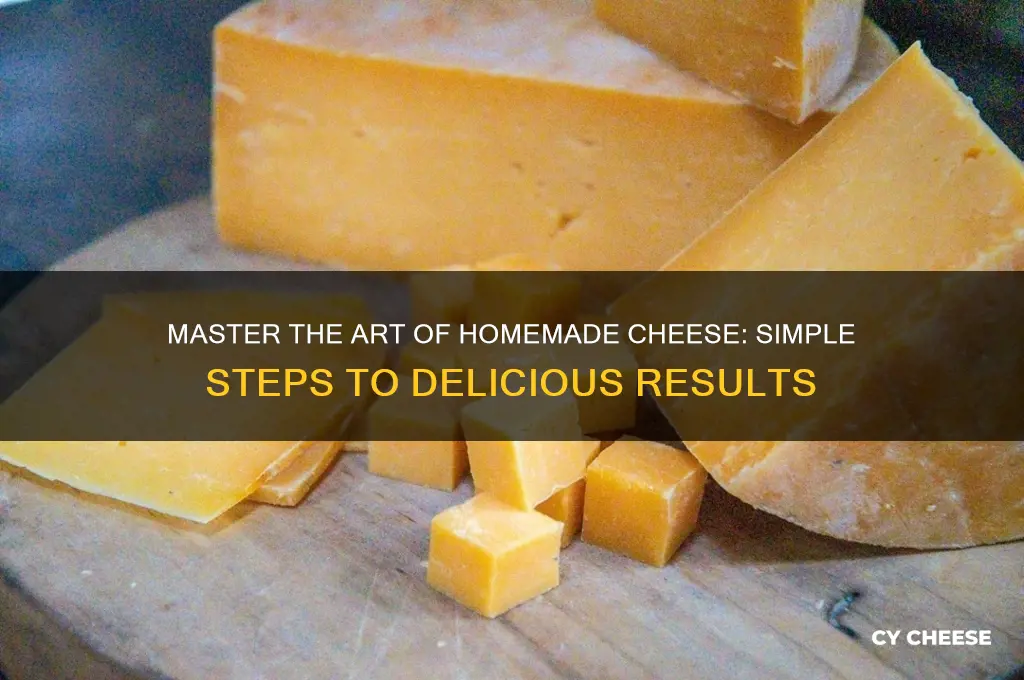 how to mkae cheese