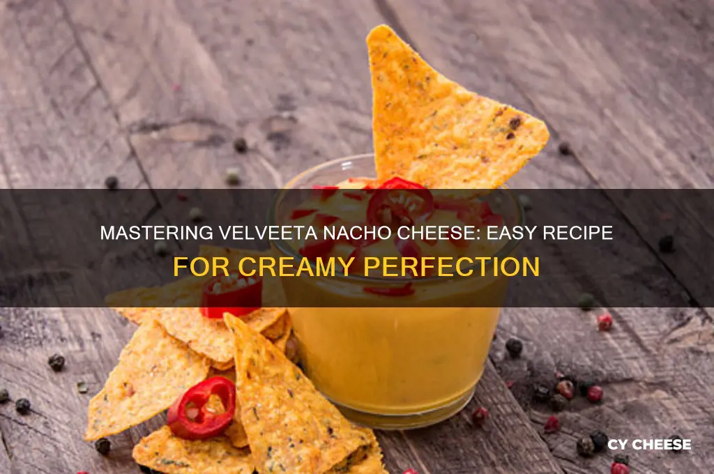 how to nacho cheese velveeta