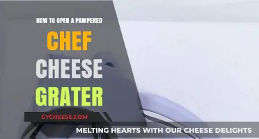 Effortlessly Open Your Pampered Chef Cheese Grater: A Quick Guide