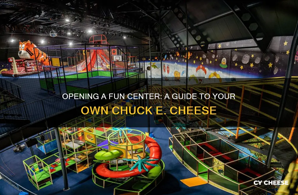 how to open a place like chuck e cheese